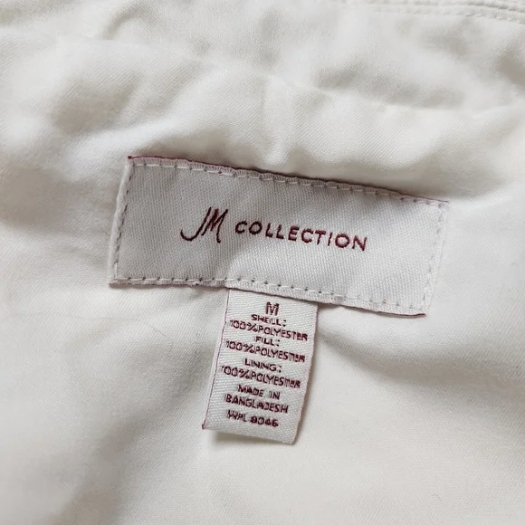 Quilted Jacket JM Collection - Light Spring Fall Jacket Sz Med - Picture 7 of 9